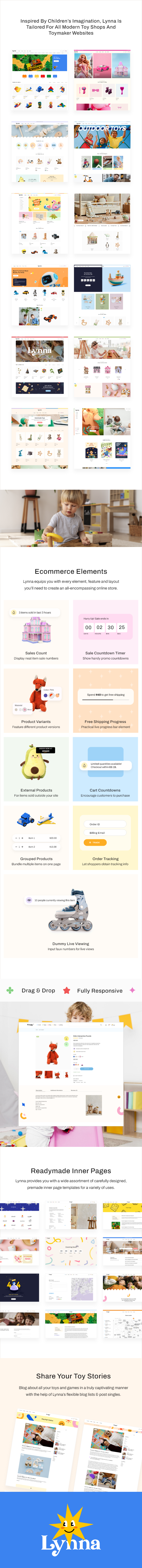 Lynna - Kids and Toy Store WooCommerce Theme - 2